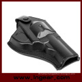 Tactical Army Force Leather Revolver Pistol Holsters Black Leather